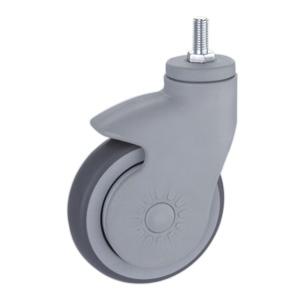 Threaded Stem Caster Wheels for Operate Bed Medical Cart