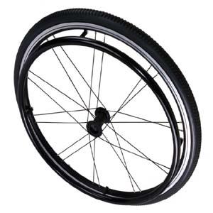 Fat Sport Wheelchair Wheels Rear Wheel with Aluminum Hub