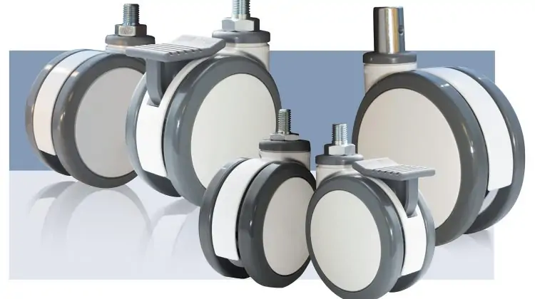 hospital bed wheels ESD casters for hospital bed Hospital Bed Wheels for Sale Medical Grade Casters