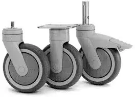 medical cart wheels Medical Cart Casters Hospital Trolley Wheels medical trolley wheels Medical Grade Casters